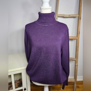 JM Collection Womens 3X turtleneck sweater
